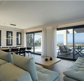 4 bedroom villa with pool & sea views, Acharavi, sleeps 8